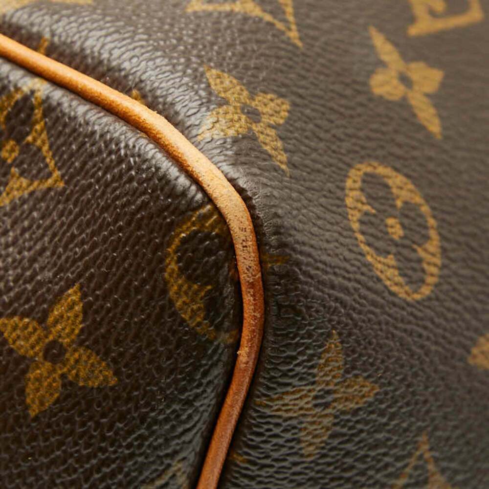 LOUIS VUITTON Brown Monogram Leather Keepall 60 Boston Bag - Picture 5 of 15